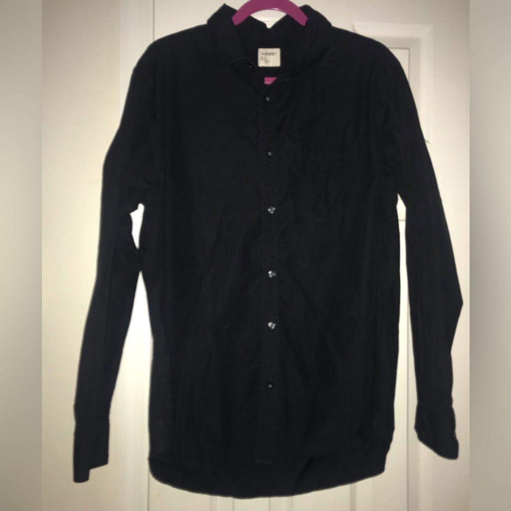 Old navy men’s button down shirt Size large